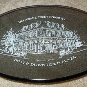 Delaware Trust Company OVAL clear DISH Dover Downtown Plaza Banking Advertising